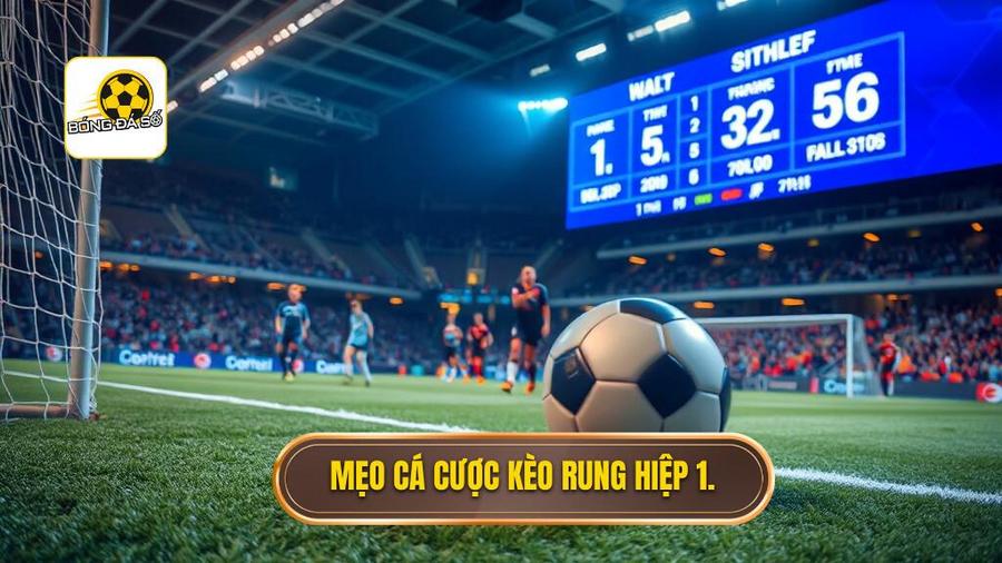 Mẹo cá cược kèo rung hiệp 1 hiệu quả: Bí quyết làm chủ cuộc chơi từ BÓNG ĐÁ SỐ 3 3. Mẹo cá cược kèo rung hiệp 1.