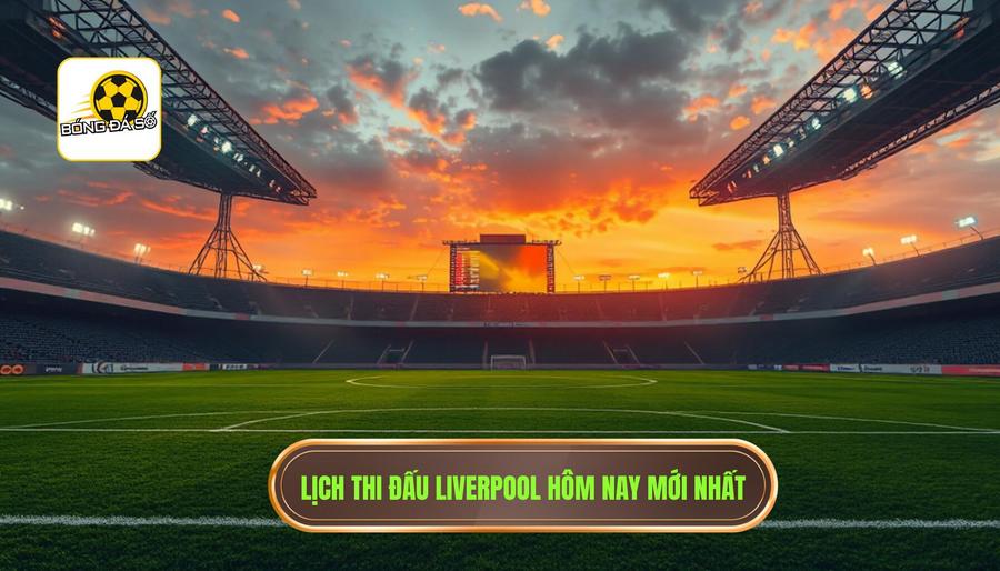 Lịch thi đấu Liverpool chi tiết - Liverpool đá mấy giờ hôm nay?