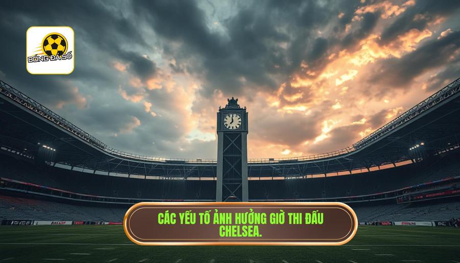 Chelsea đá mấy giờ? Cập nhật lịch thi đấu và thông tin giờ giấc mới nhất 3 Yếu tố nào ảnh hưởng đến giờ thi đấu của Chelsea?