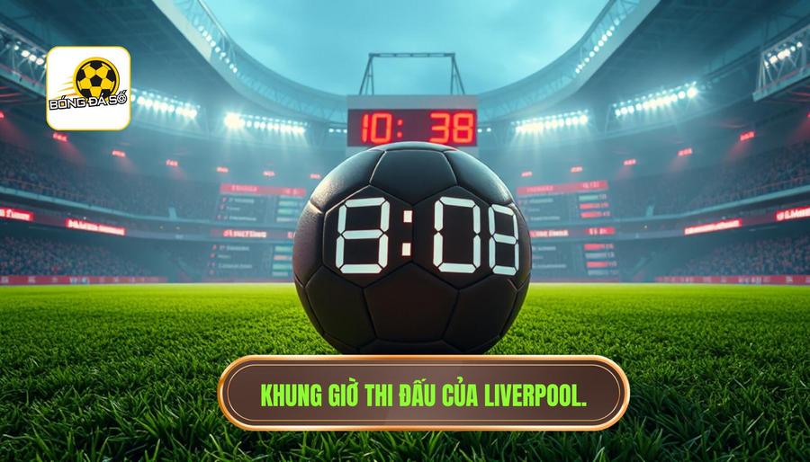 Phân tích khung giờ thi đấu của Liverpool tại các đấu trường