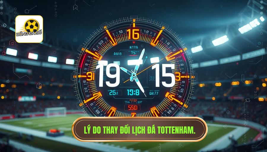 Phân tích đa chiều: Tại sao khung giờ đá của Tottenham lại thay đổi?